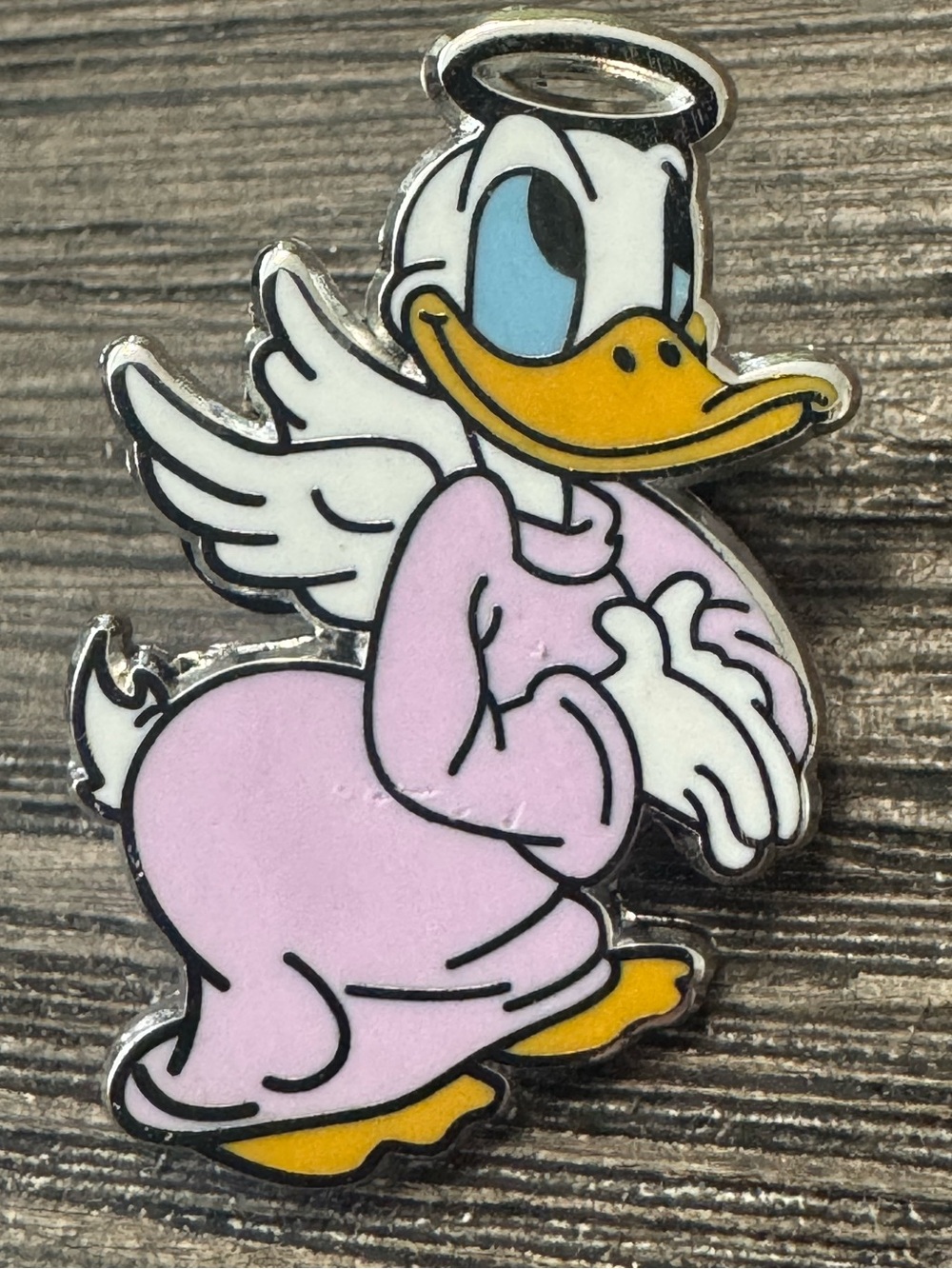 5/$25 Disney‎ Donald Duck Good Conscience Angel Pin